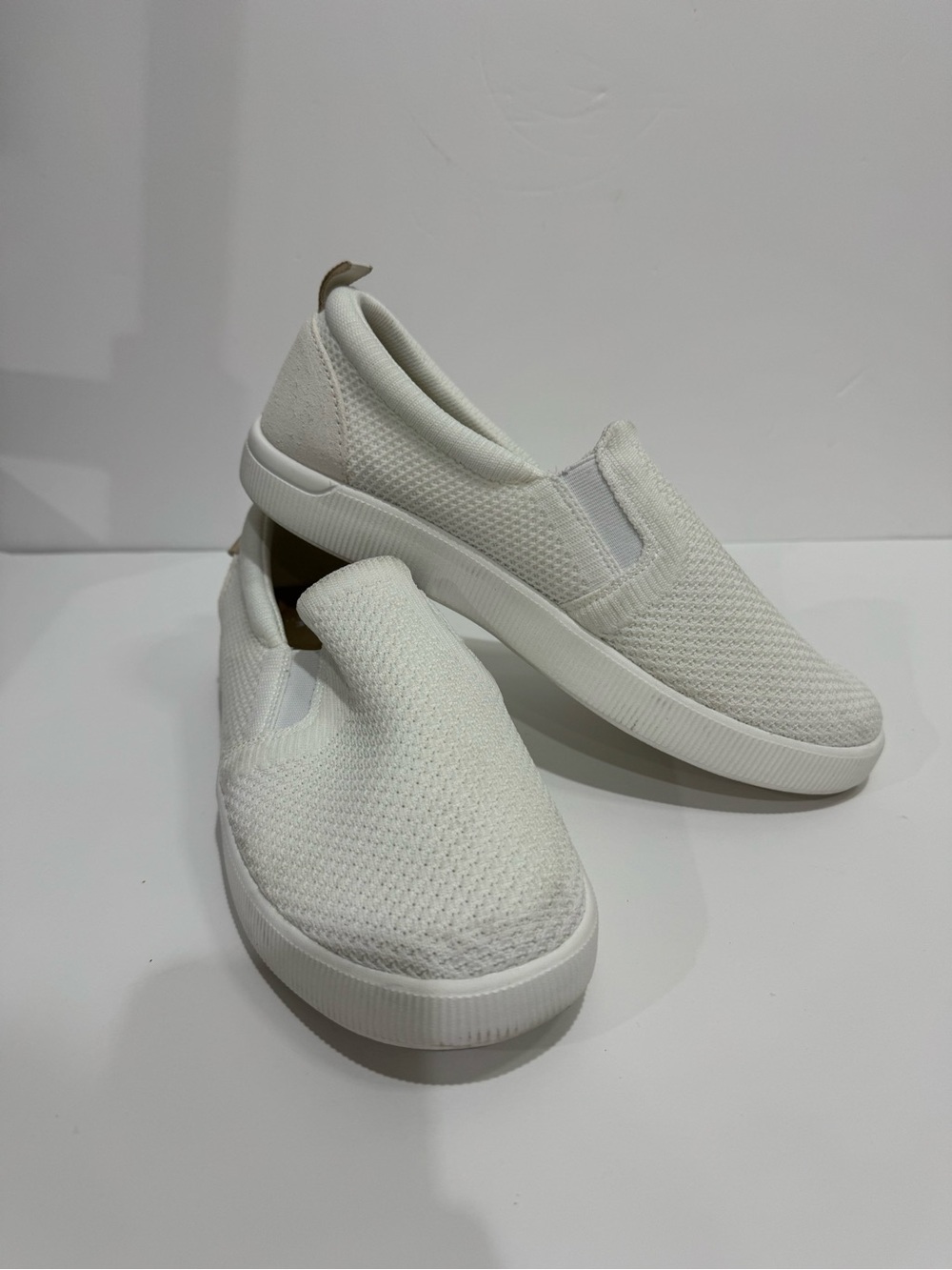 Reef Cushion Coast White Mesh Slip-On Sneakers - Size 9.5